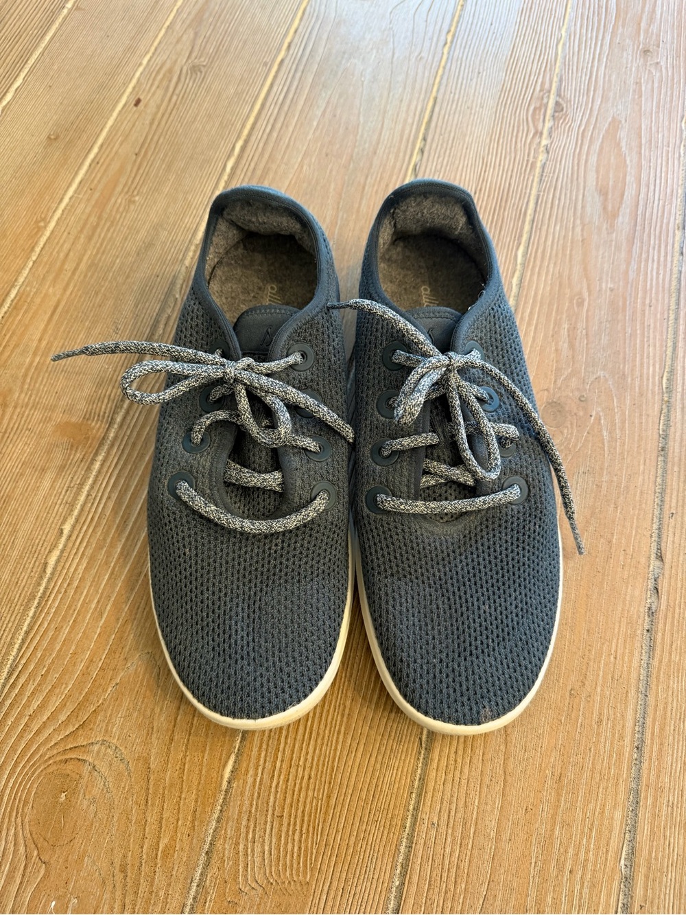 allbirds Men's Navy Knit tree runners